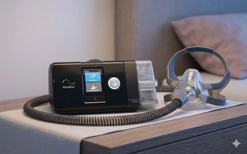 ResMed AirSense 10 AutoSet perspective 1